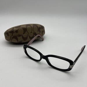 Coach HC8003 L004 Lillian 5034/11 Black Silver Sunglasses FRAME ONLY 55-18-135
